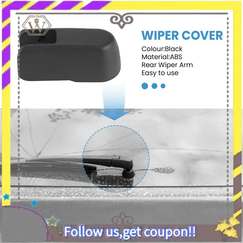 

L38A-Rear Windshield Wiper Arm Nut Cap Cover For Subaru Forester Legacy Outback Impreza XV Suzuki Honda Nissan Mitsubishi