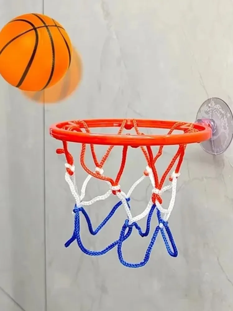 Kid Indoor Mini Basketballkorb Set mit Saugnapf Wandbehang Home Sport Spiel Kinder Übung Spaß Korb Ball Hoops Kit – Detail 1