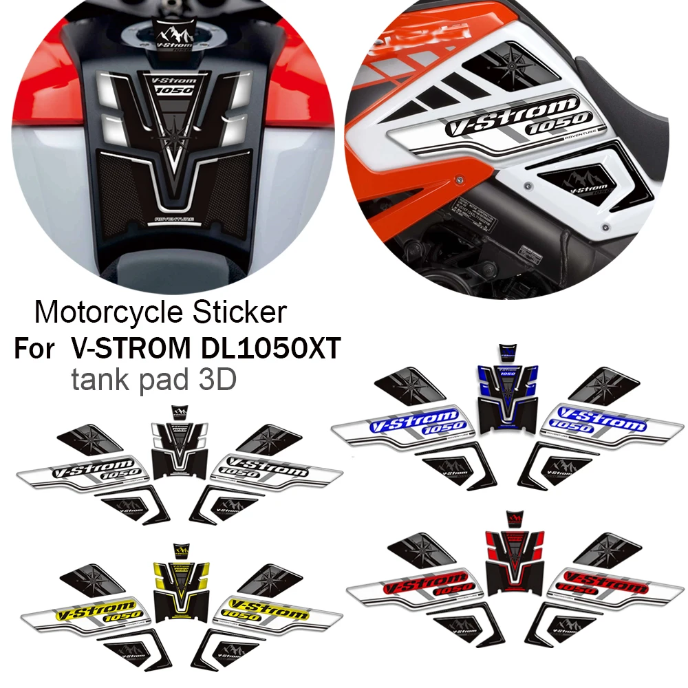 

Adventure Protector Stickers Decals Fuel Oil Kit Tank Grips Pad For Suzuki V STROM VSTROM DL 1050 XT 1050XT DL1050