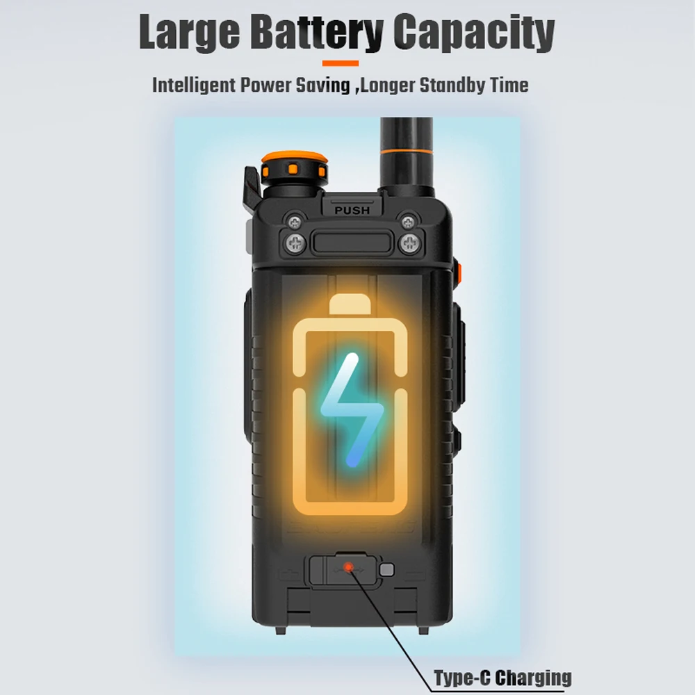 2026-baofeng-uv-k5-plus-walkie-talkie-12w-high-capacity-am-fm-two-way-radio-full-band-lcd-999ch-frequency-copy-noaa-noise-reduce