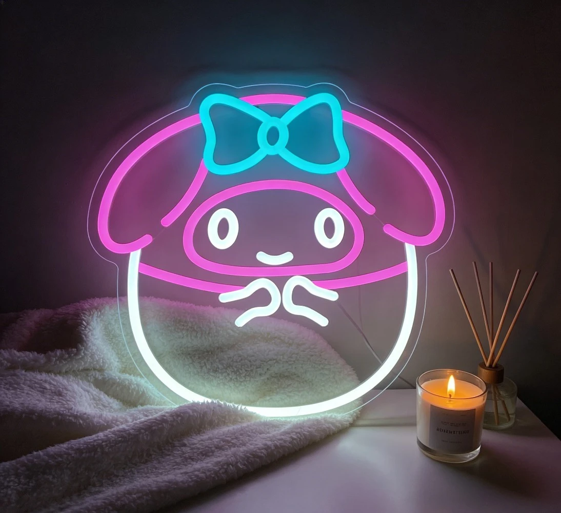 

Cute Lollipop Neon Sign LED Wall Decor Neon Light Dimmable for Kids Bedroom Nursery Playroom Birthday Party Wedding Decor Gifts