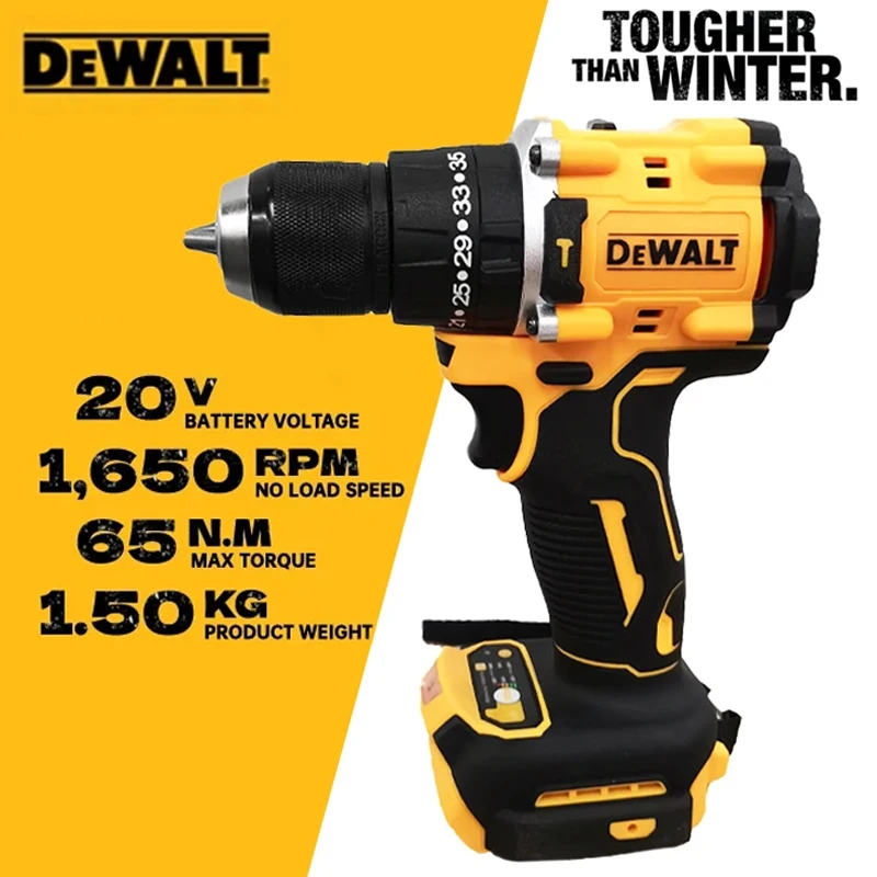 

DeWalt DCD800 Electric Drill 20V Brushless Cordless Screwdriver Compact Drill Drill/Driver Power Tools For Dewalt 20V Battery