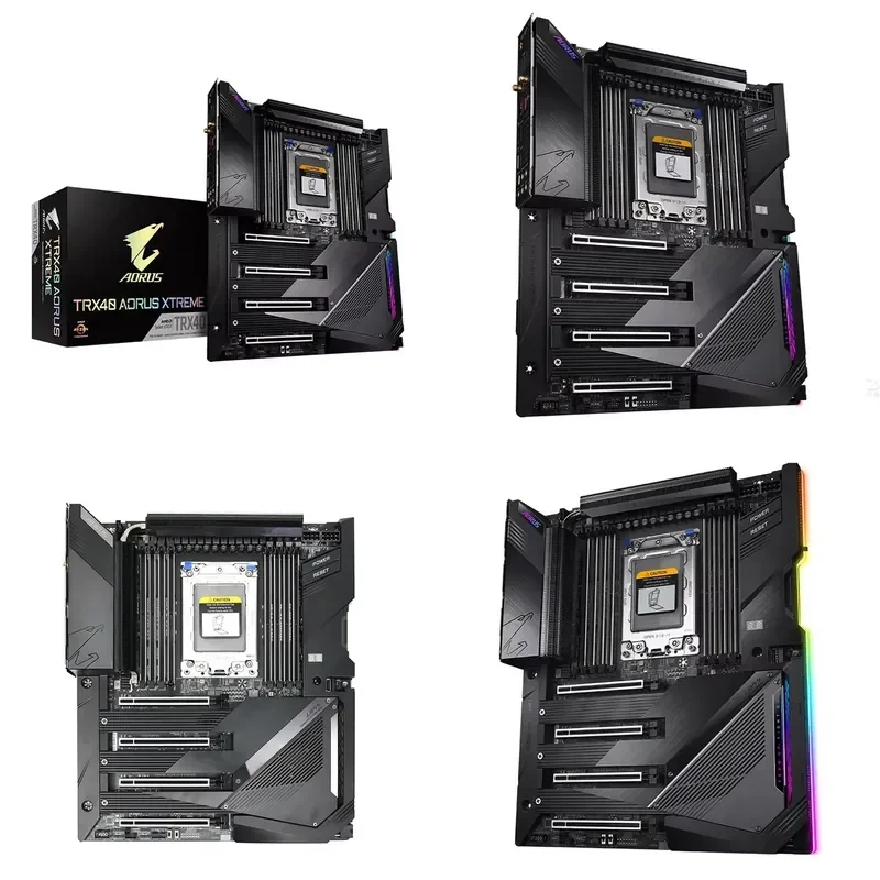 【CHIMU HOME】TRX40 Server Mainboard Dual Channel DDR4 Memory Multiple SATA Interfaces 3 Years Warranty For Workstation