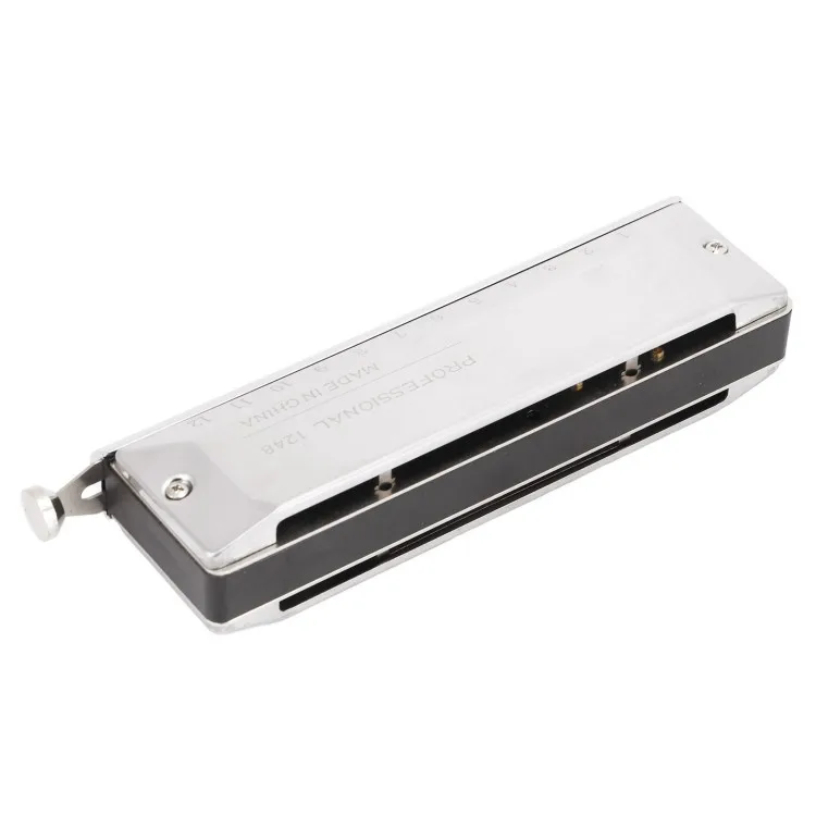 Hooqu クロマチックハーモニカ金属 12 穴 48 トーン口オルガンハーモニカ初心者のための