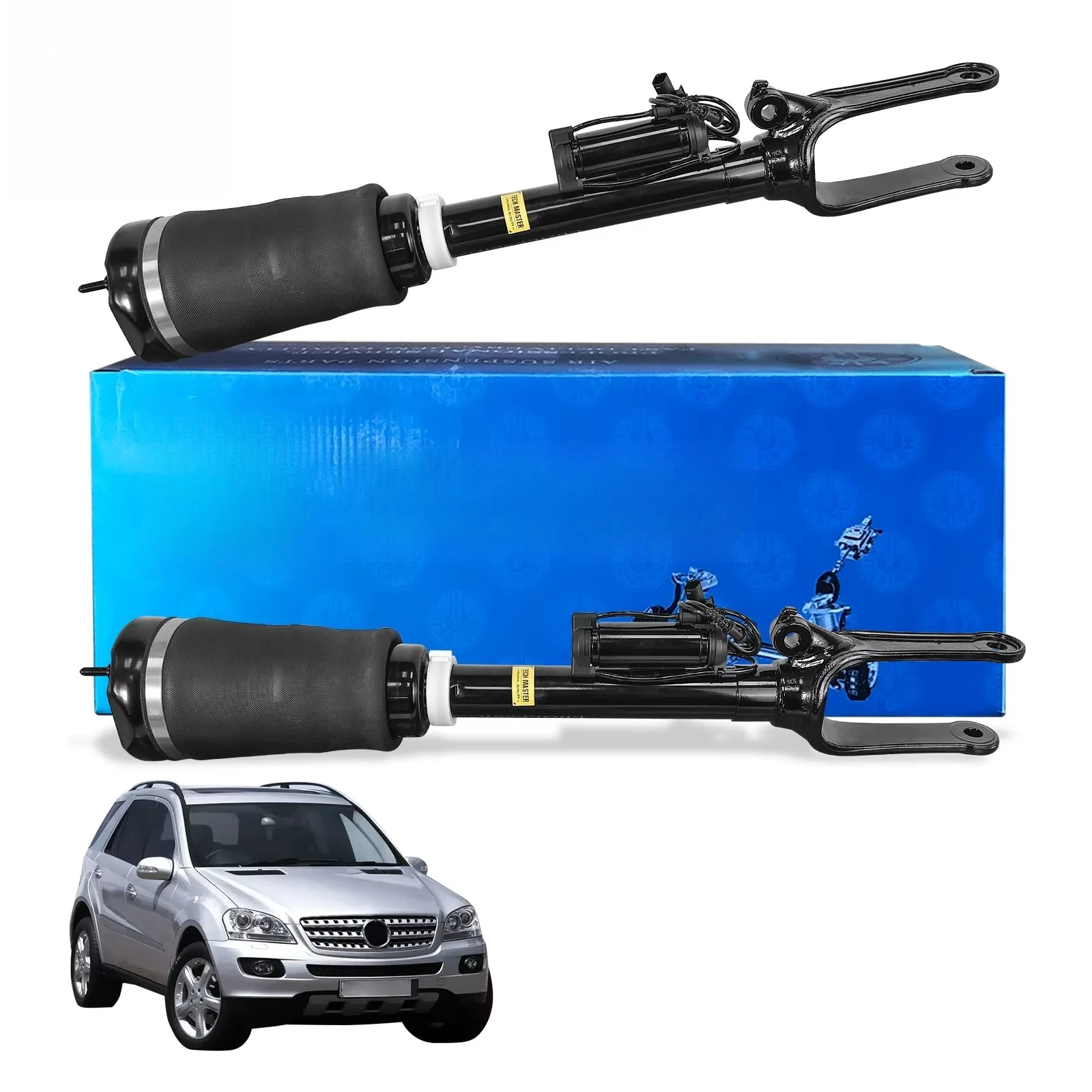 Amortiguador de suspensión neumática delantera de repuestos para automóviles con ADS 1643206013 1643205813 para mercedes-benz W164/ML X164 GL