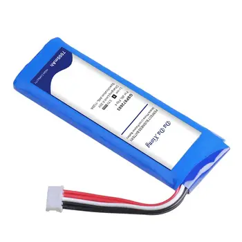 Baterie 7000 mAh pro JBL Flip 4, Flip4 3, Flip3, speciální edice, šedá, GSP872693, bezdrátový Bluetooth reproduktor 12 nejlepší prodej Baterie pro JBL Flip 3 - №1