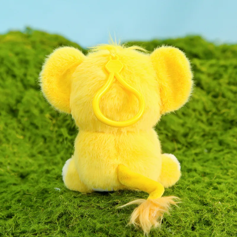 Disney Il Re Leone Simba Bambola per Bambini Anime Simpatico Portachiavi in Peluche Zaino di Moda Ciondolo Kawaii Bambini Ragazza Regali di Festa