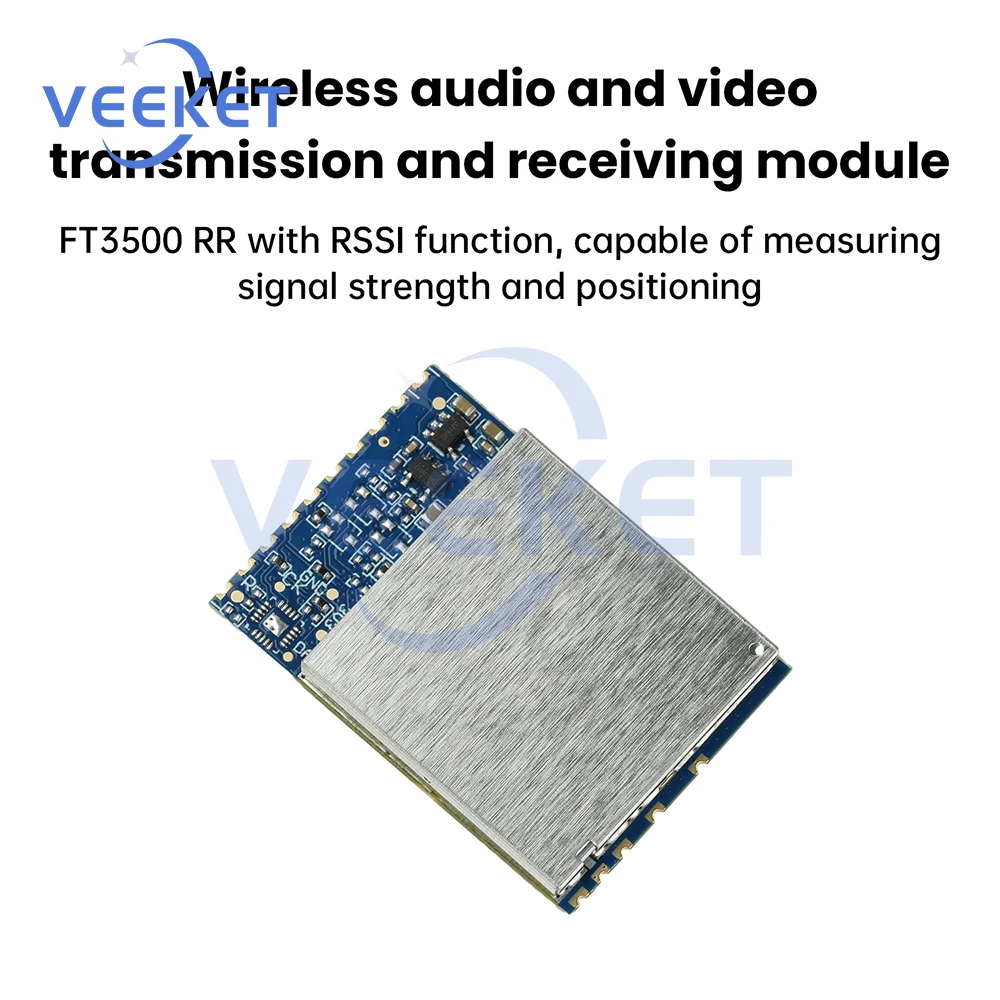 SK3500-SPI 3,3G модуль передачи изображения с низкой задержкой видеовыход CVBS для дронов FPV широкий диапазон частот 3100-3800 МГц