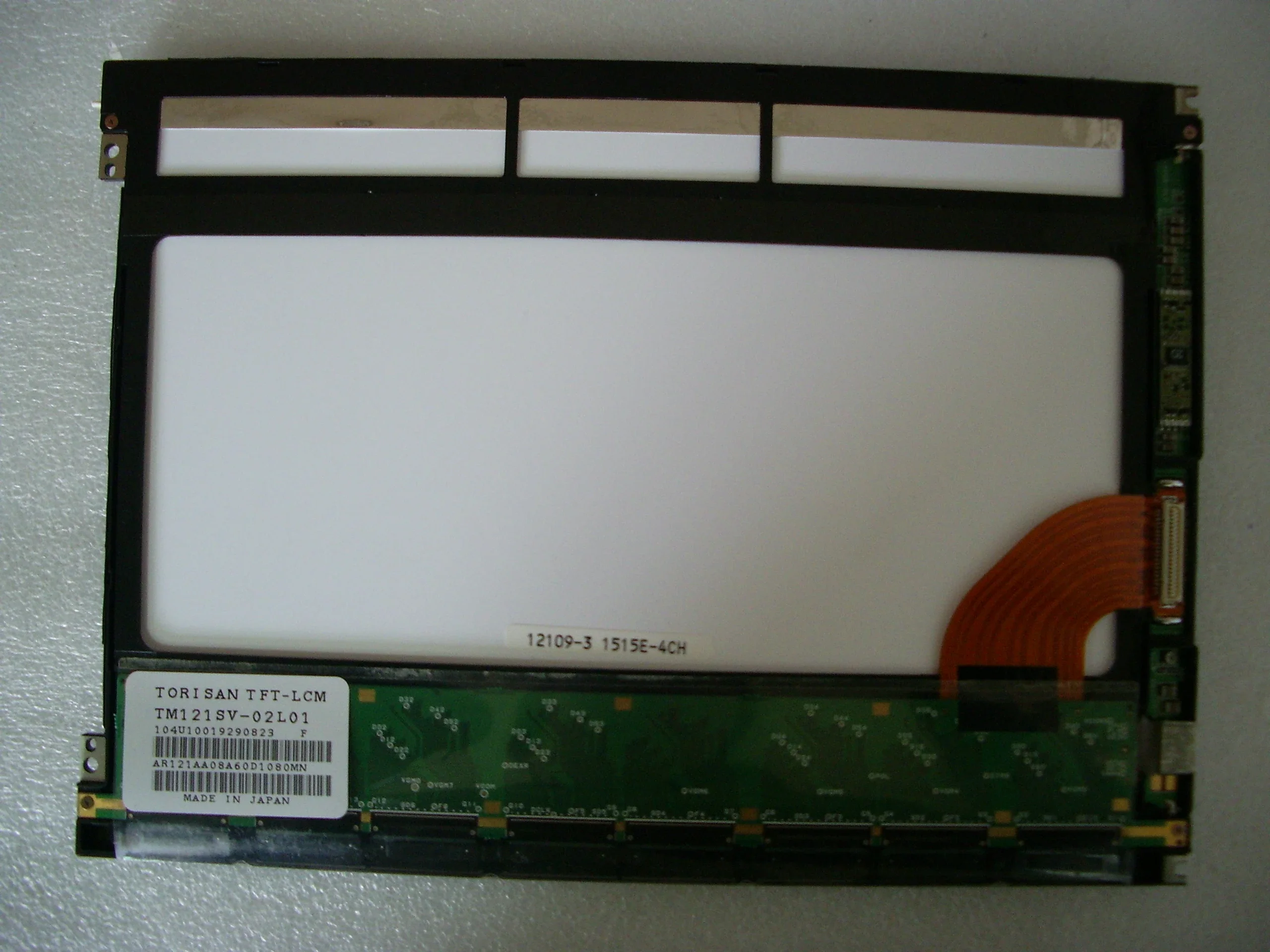 

TM121SV-02L01 TM121SV-02L01D 800*600 12.1 LCD panel,A+ Grade in stock, tested before shipment