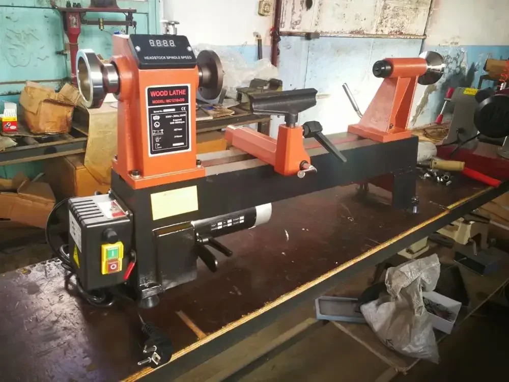 Variable Speed Wood Lathe, Mini Lathe Machine MC1218VDB