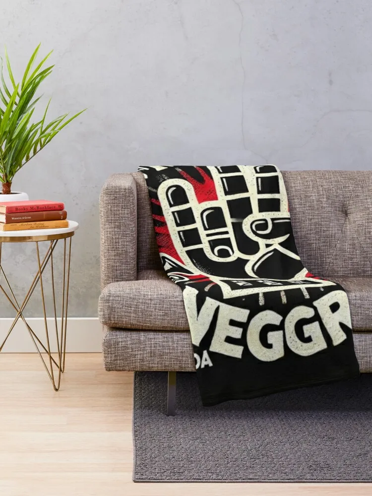 Mano Negra Ska Music Art Retro Illustration Throw Blanket Custom Retros For Decorative Sofa Blankets