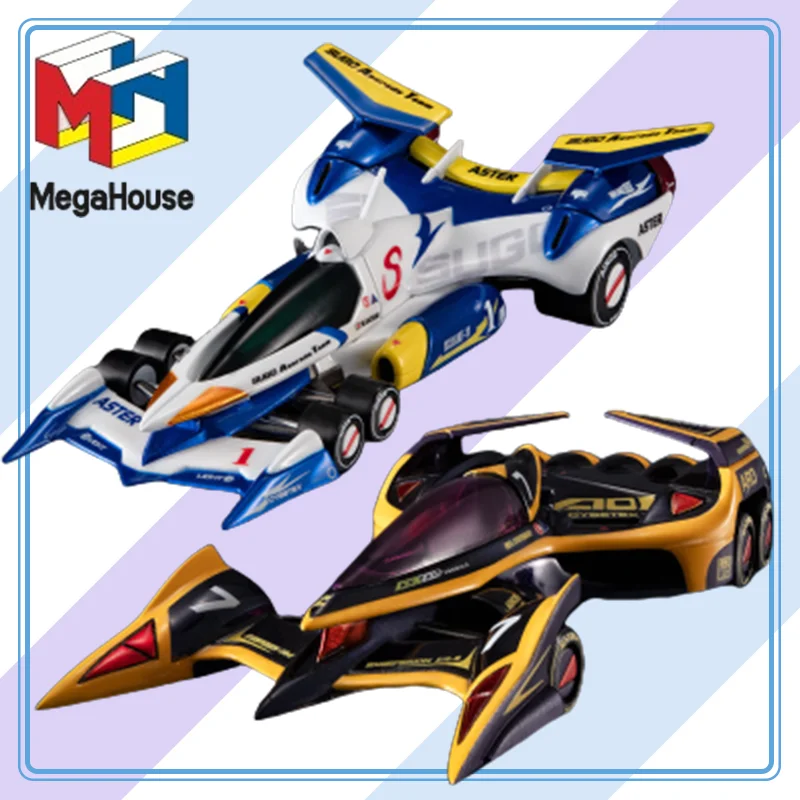 

MegaHouse Genuine Cyber ​ ​ Коллекция Formula -Heritage Edition - Cyber New Century GPX ​ ​ Гаражный комплект Super Aslada AKF11 Formula 11