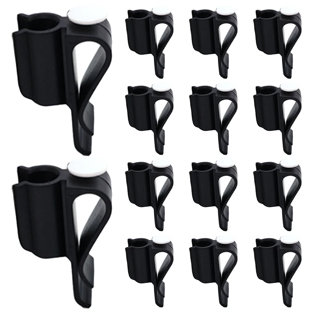 

14 Pcs Putter Storage Pocket Clip Club Organizing for Bag Holder Golfs Plastic Ball