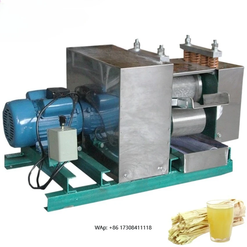 Manual Sugarcane Juicer for Fruit Shop Sugarcane Extraction Industrial Sugarcane Juice Machine