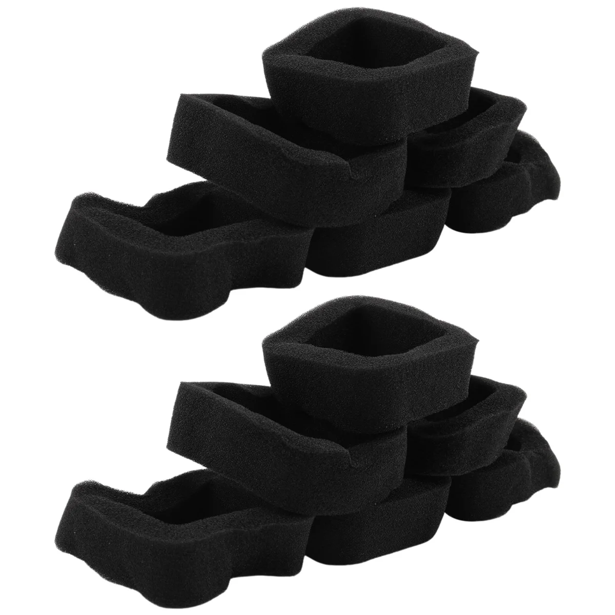 12pçs kit de filtro de ar para aparador de cordas, peças de reposição para motor de aparador kawasaki th23d th26d th23 th26 tj27 para 11010-2530