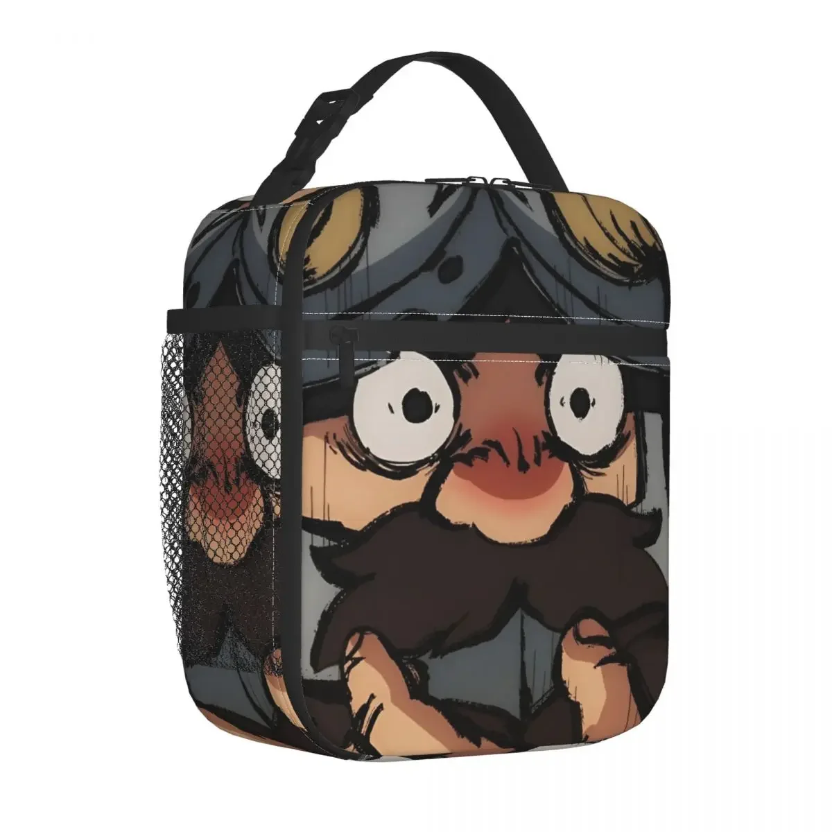 Delicious In Dungeon Meshi Senshi Insulated Lunch Bag Thermal Lunch Container Leakproof Lunch Box Tote Bento Pouch Work Outdoor