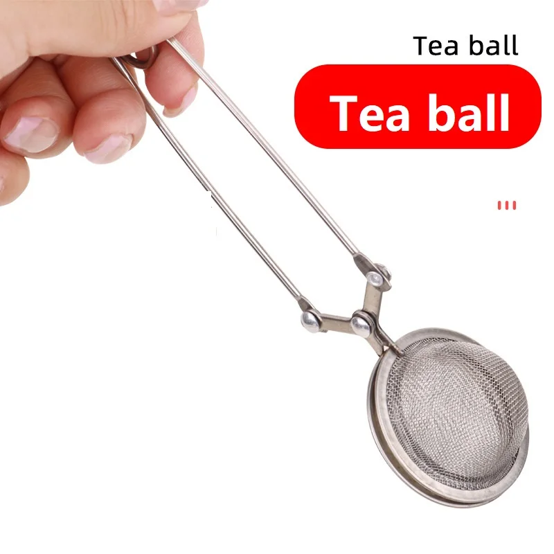 Tea Infuser Stainless Steel Tea Accessories Diffuser Teapot for Tea in A Cup Sphere Herb Spice Filter Diffuser Handle Tea Ball