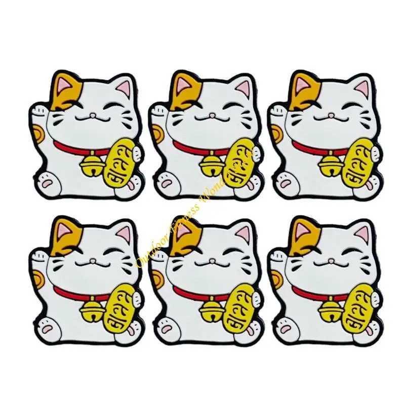 

E8BF 6Pcs Tennis Shock Absorbers Tennis Racket Vibration Dampeners Shockproof Tennis Accessories for Tennis Player Enduring