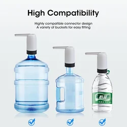 Water Bottle Pump Water Dispenser USB Charging Automatic Water Bottle Pump Water Pump One Button Switch Of Water Dispenser
