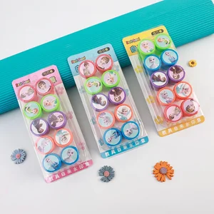 Spider Man Stempel für Kinder, Superhero Seal für Geburtstagsfeier, Weihnachtsgeschenk für Jungen, 10pcs 6 Hauptverkäufe Männer Boss Belt - №3