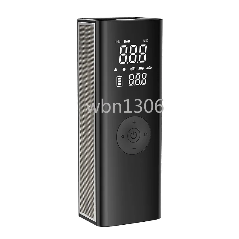 

Wireless Electric Vehicle Air Pump Portable Tire Inflator Intelligent Tire Pressure Digital Display Lighting