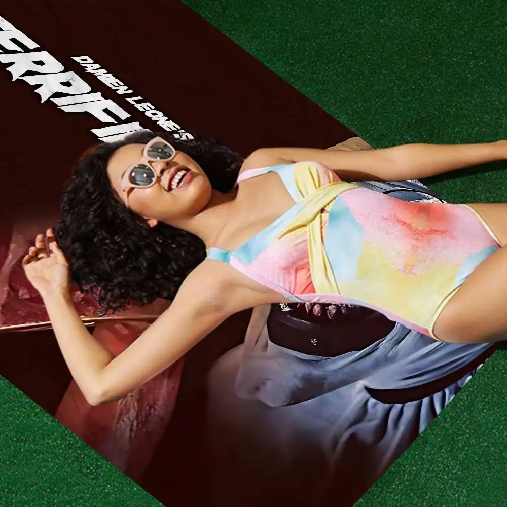 Horror Movie T-Terrifier Microfiber Printed Beach Towel Mountain Climbing Yoga Beach Swimming Running Absorbent Soft Towel