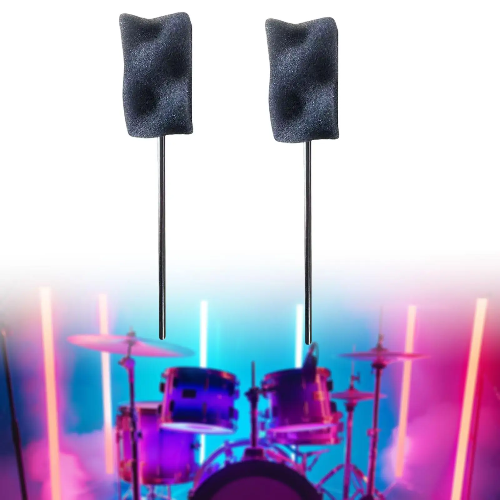 

2x педаль барабана, тихая педаль барабана, аксессуар для ударных инструментов