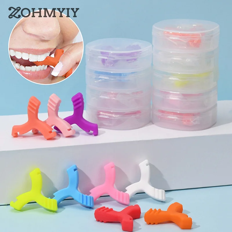 Chewable Silicone Dental Braces Invisible Brace Fruit Flavor Washable Orthodontic Bite Glue Orthodontic Appliances Biting Stick