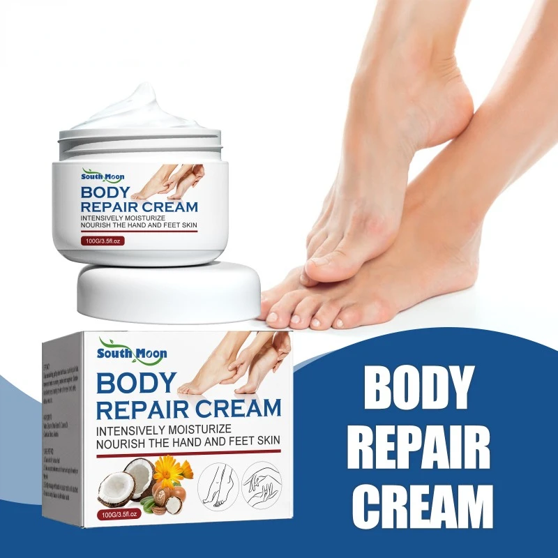 Body Repair Cream Deep Moisturizing Anti Crack Relieve Itching Remove Dead Skin Exfoliating Drying Peeling Chapped Repair Cream