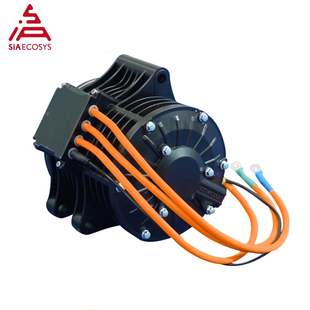 QS Motor 138 3kw 72V 100KPH Mid Drive BLDC  Motor 3000w Power Train Belt Design V1 Type /V2 Type