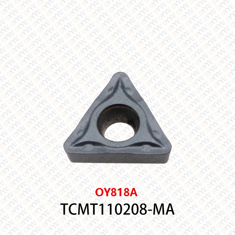 OYYU CNC Tornio TCMT110208-MA TCMT16T304 Fresatura TCMT16T308 110208 16T304 16T308 MA OY880A TCMT Inserti Utensili di Tornitura Interna