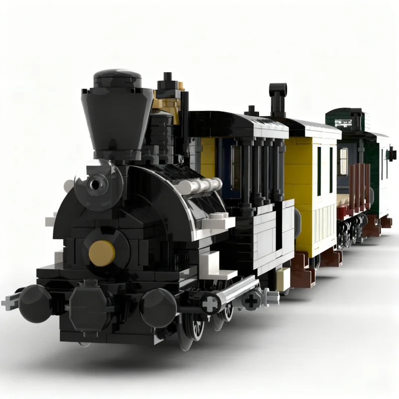 

1051pcs MOC Freelance 3ft Narrow Gauge Train Model Building Blocks Construction Toy Christmas Gifts DIY Creative Idea Education