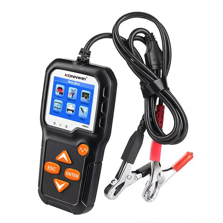 

KW650 Car Battery Analyzer Detect 6V-12V Batteries Of Automobiles , Motorcycles, Lawn Mowers