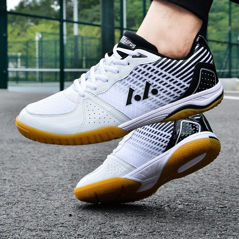 Sapatos De Treinamento Esportivo Unisex, Sapatos De Treinamento Atlético De Badminton, Tênis Ping Pong, Tênis De Voleibol Na Moda