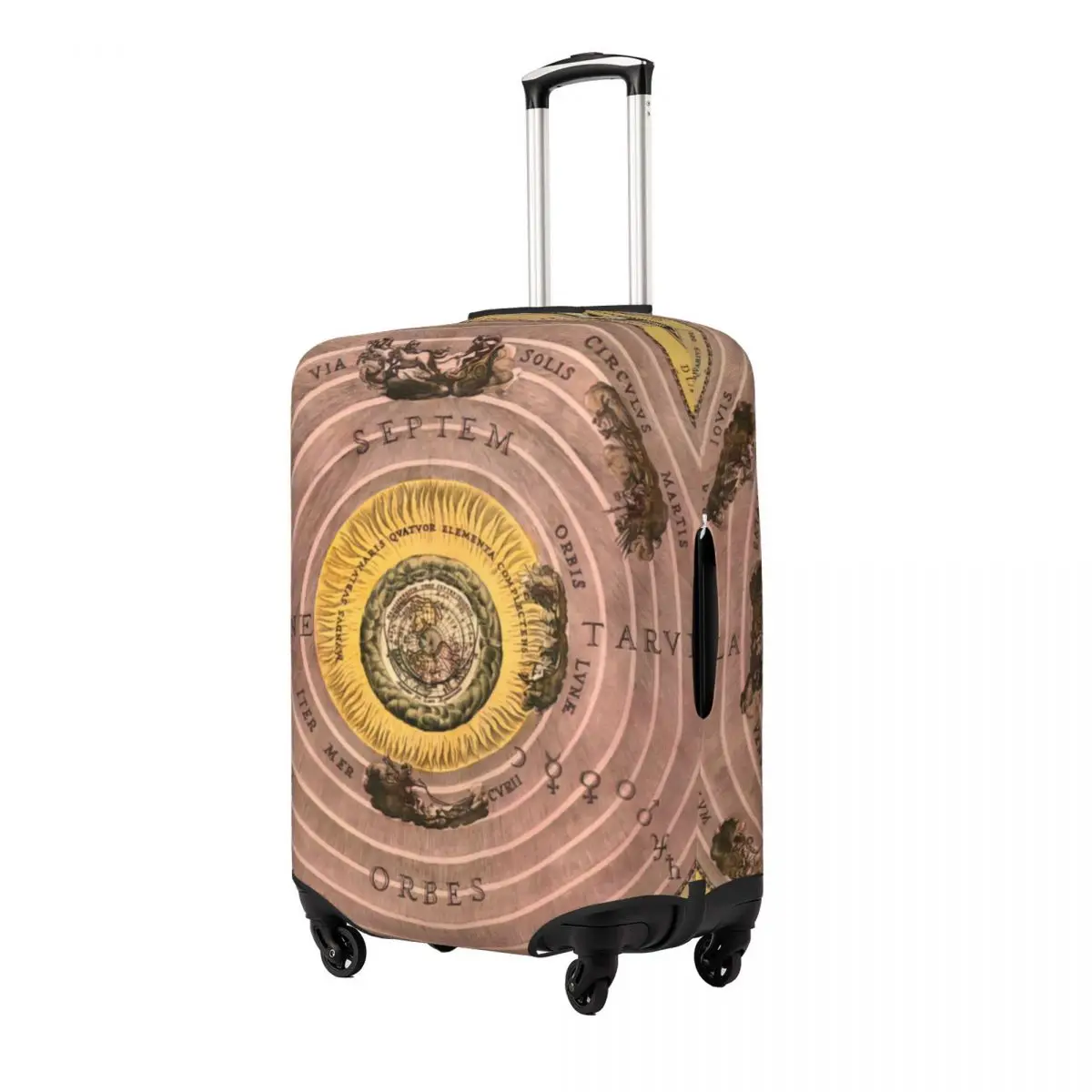 Vintage Constellation Chart Print Bagagem Protetora Poeira Cobre Elastic Waterproof 18-32inch Suitcase Cover Viagem Acessórios