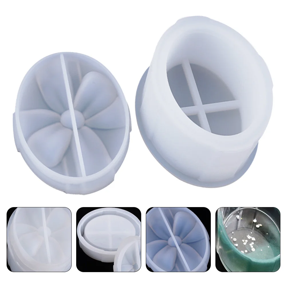 

Силиконовая форма для бабочки и банта, сделай сам, литье, шкатулка для ювелирных изделий, контейнер для хранения, гладкая внутренняя часть, легко снимается, портативный размер, эпоксидная смола