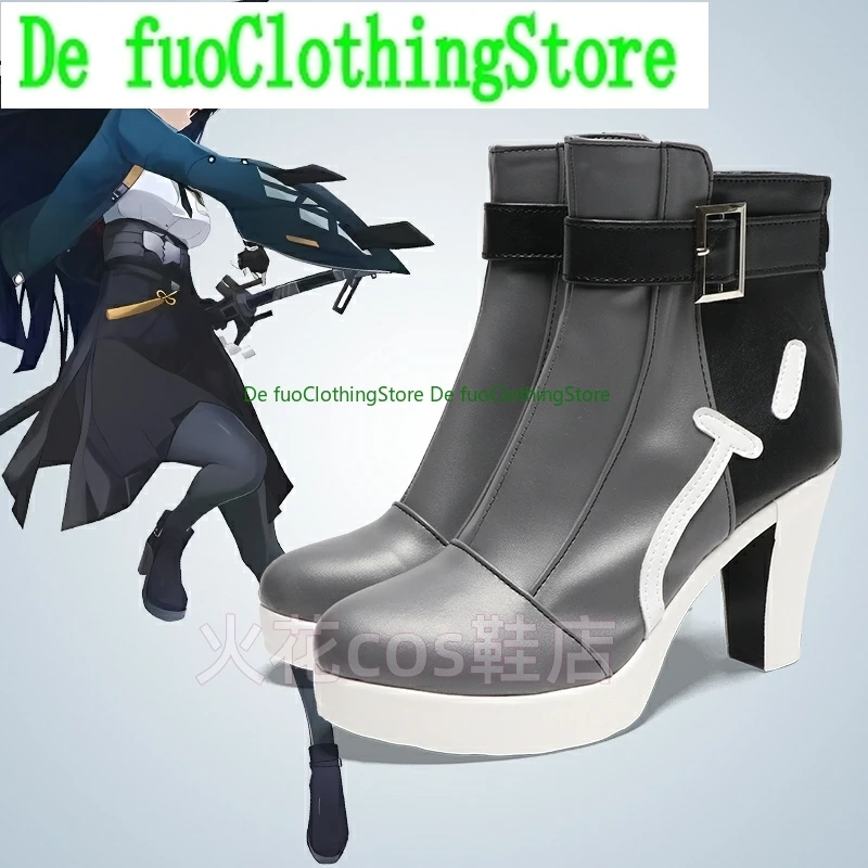 

Магазин DefuoClothing Honoka Starsee Zenless Zone Zero, ботинки для косплея, реквизит для персонажей аниме, ботинки