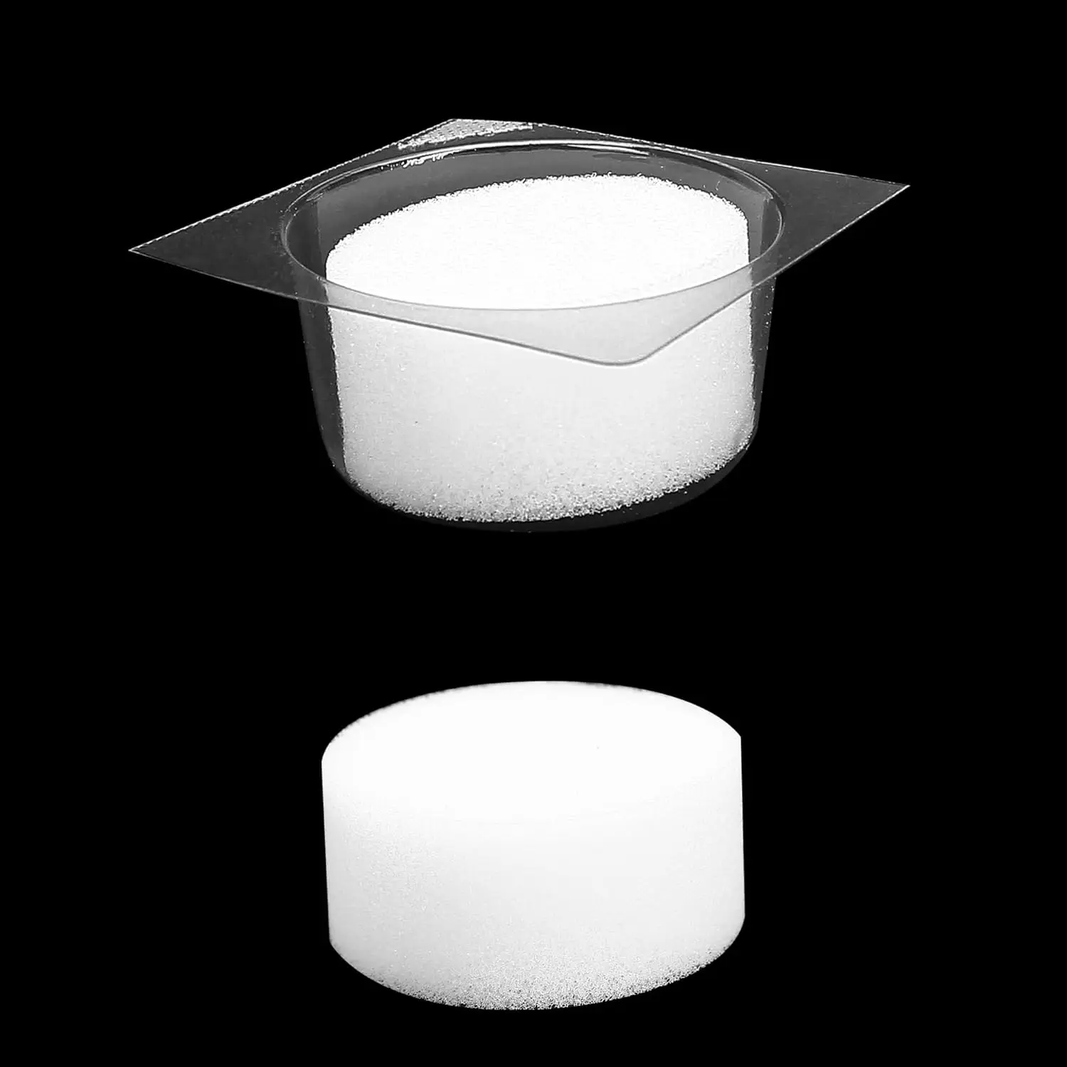 48/24/12/6/3PCS Tattoo Disposable Dip Foam Sponge Caps Cups Cleaning for Needle and Tip Rinse Dip Clean Tattoo Accessories
