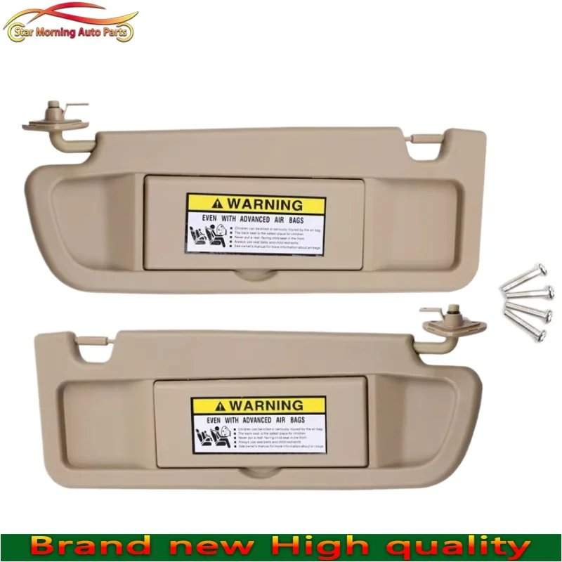 

83280-SNA-A01ZB 83230-SNA-A01ZB Left Right Beige sunshade without light For Honda Civic 2006 2007 2008 2009 2010 2011