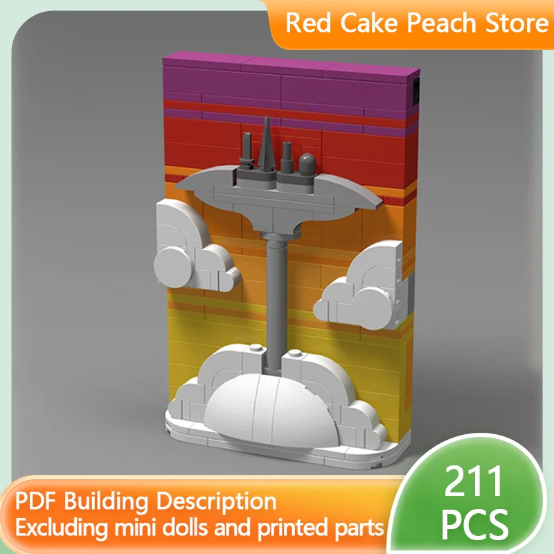 

Popular Movie Model MOC Building Bricks Space Movie Ornaments Modular Technology Gifts Holiday Assemble Children Toys Suit