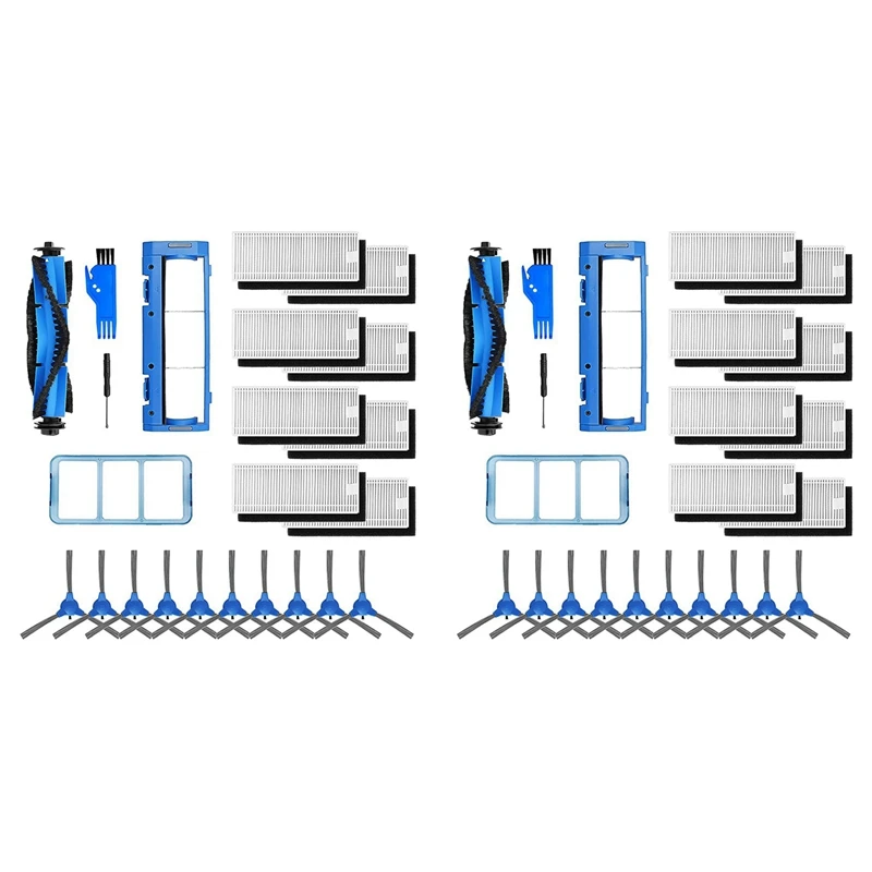 M14K-44-Pack Комплект запасных частей, совместимый с роботом-пылесосом Eufy Robovac 11S 12 30C 15T 15C 35C