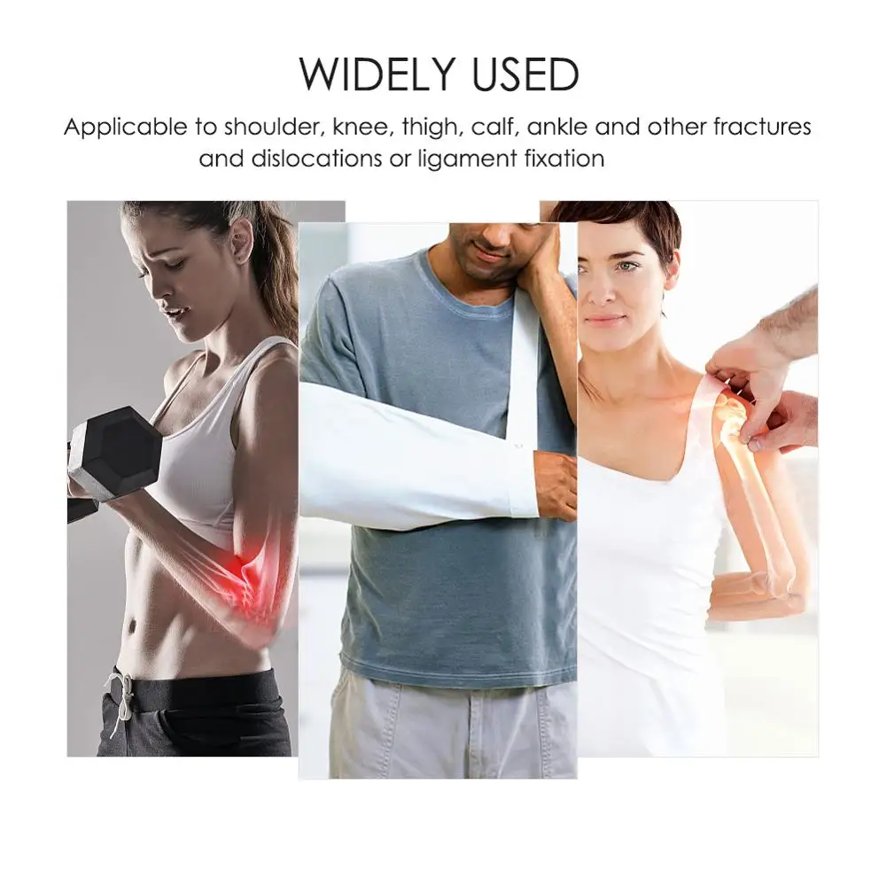 Adjustable Arm Sling Support Shoulder Arm Dislocation Wrists Sprain Forearm Fracture Fixation Elbow Joint Treatment Care Braces