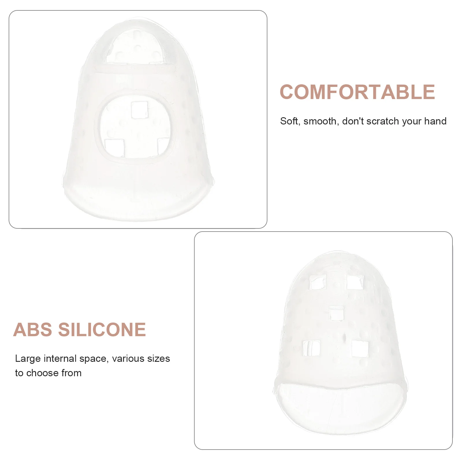 Protecteurs du bout des doigts de guitare en Silicone, 40 pièces, doux et respirant, pour ukulélé, guitare électrique, Protection contre la douleur, pratique