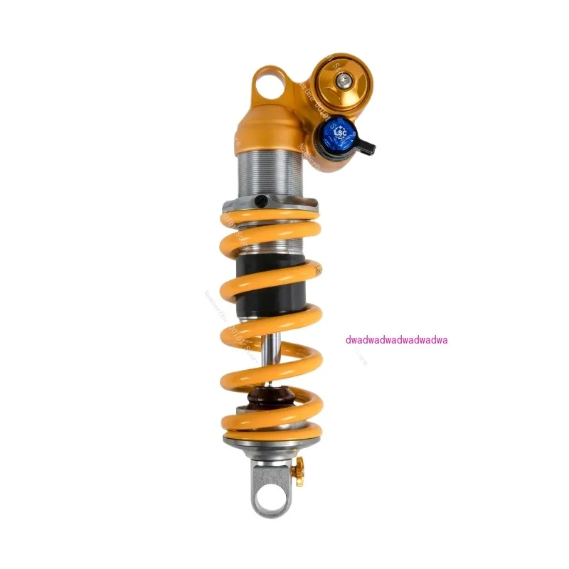 

Rear spring shock absorber for bicycles
