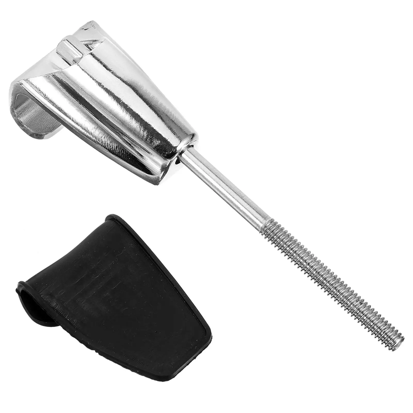 

Drum Hooks Claw Accessories for Bass Drum Snare Rubber Lugs Zinc Alloy Durable Metal Connector Hook Lug Silver Color