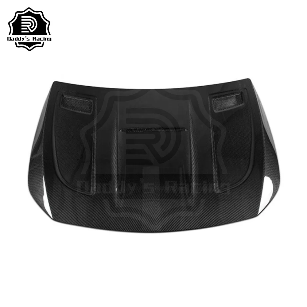 Dry Carbon Fiber Front Hood Bonnet Fit For Benz W177 A Class A35 A45 A45S 2019-2022 Engine Cover High Quality