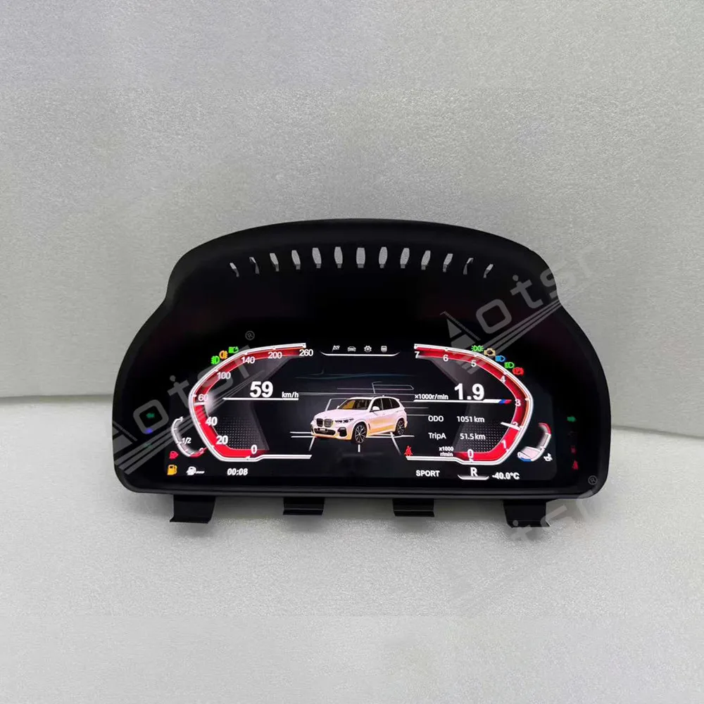 

New Upgraded For BMW 5 Series Carplay Speed Car LCD Instrument Panel Digital Cluster Virtual Cockpit Dashboard Speed odometer