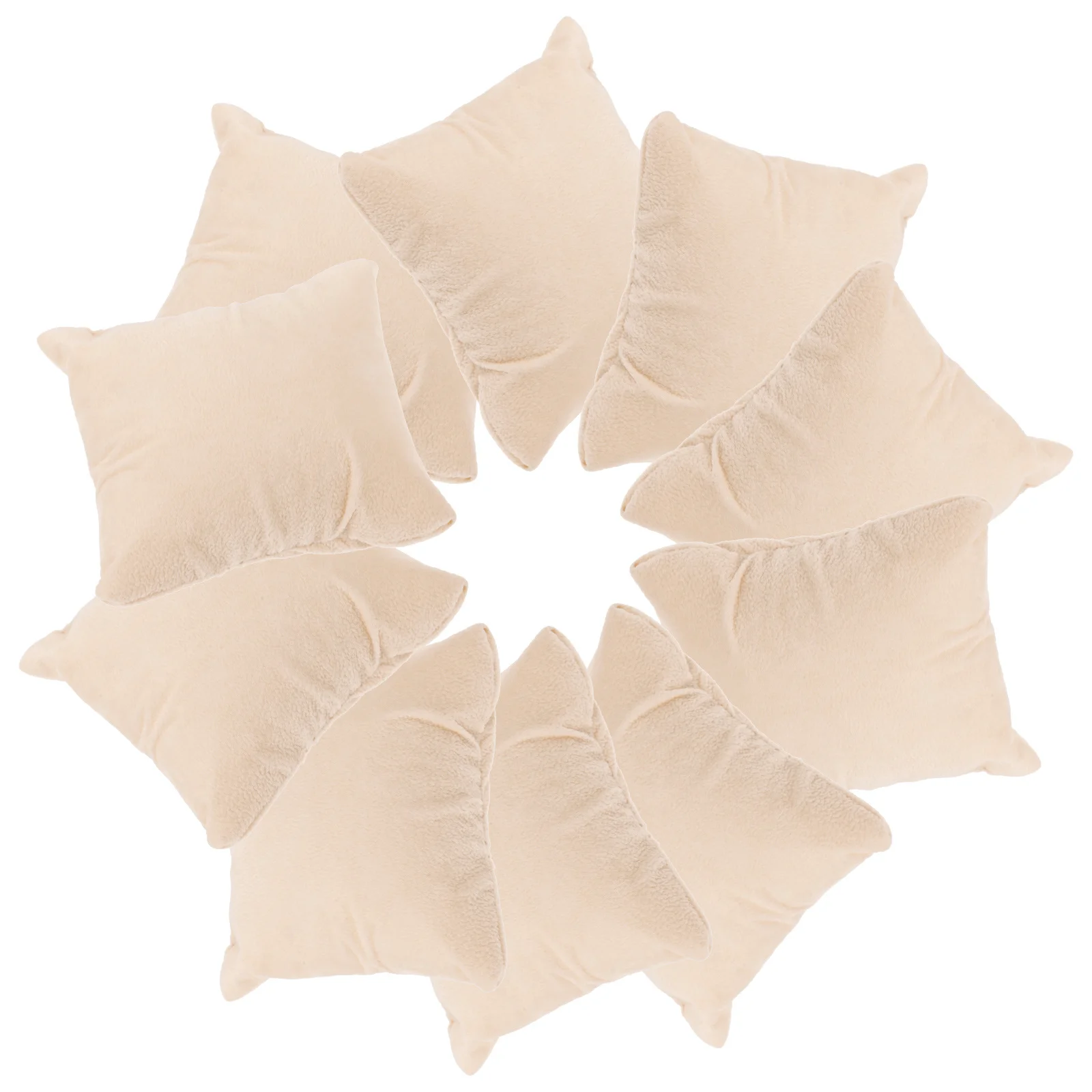 

10 pcs Watch Pillow Jewelry Bracelet Cushion Bangle Display Small Pillow For Trade Show Retail Store Party Favors Gift Packaging