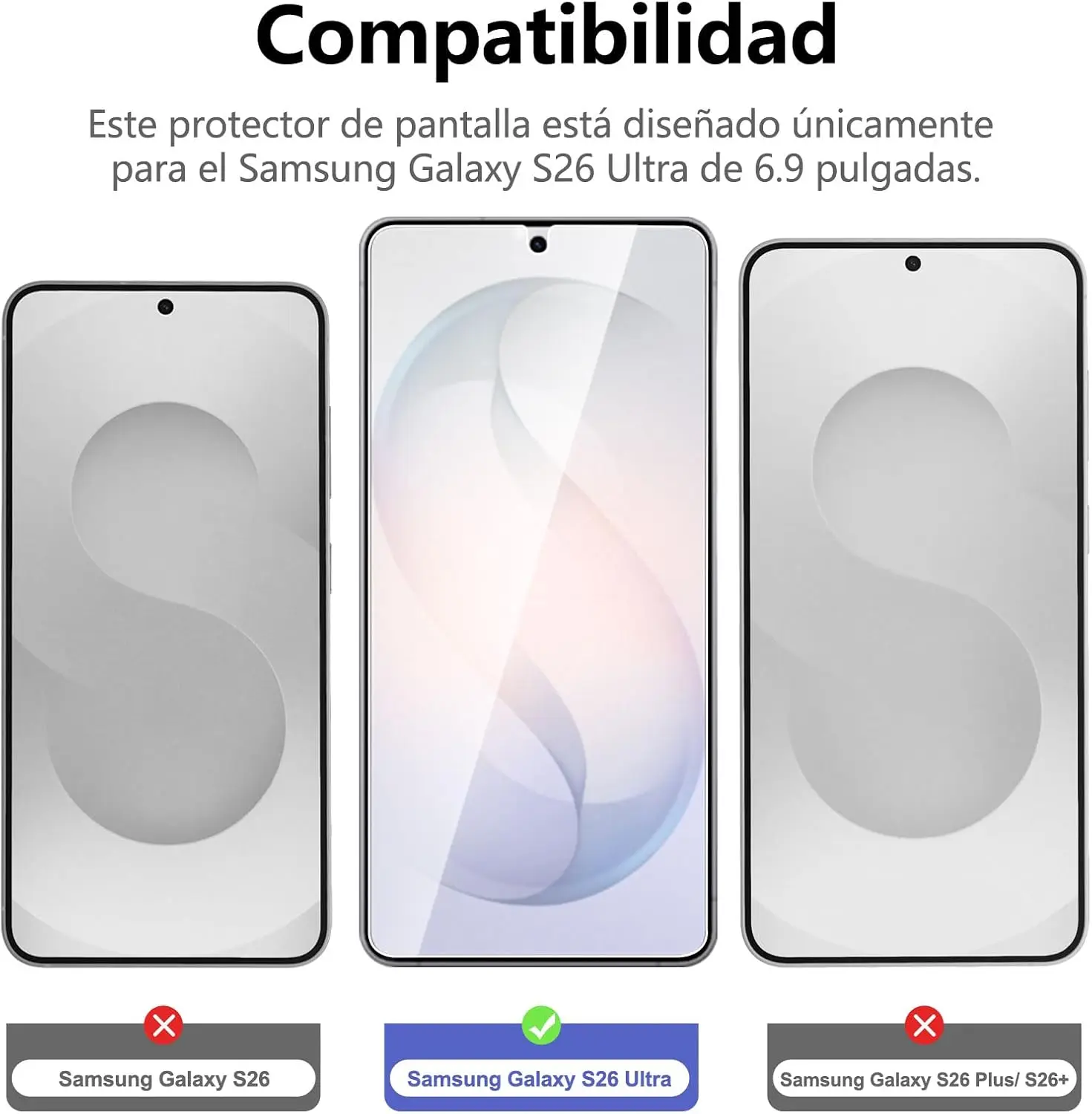 2/4Pcs HD Tempered Glass For Samsung Galaxy S26 Ultra 5G Screen Protector Film