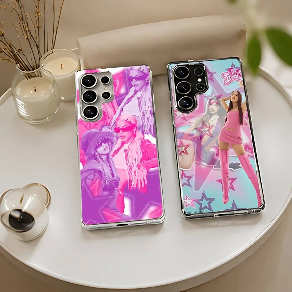 Singer E-Emilia M-Mernes Silicone Phone Case For Samsung Galaxy S21 S22 S23 S24ULTRA S25ULTRA FE Ultra Plus5G A52S S26 Cover